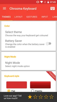 Chrooma Keyboard android App screenshot 1